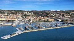 Rijeka, chorvatsko, hrvatska, přístav, projekt, jachty, Istrie