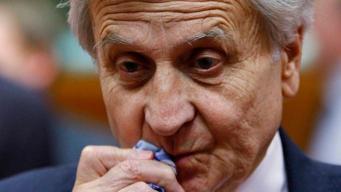 Šéf Evropské centrální banky Jean-Claude Trichet.