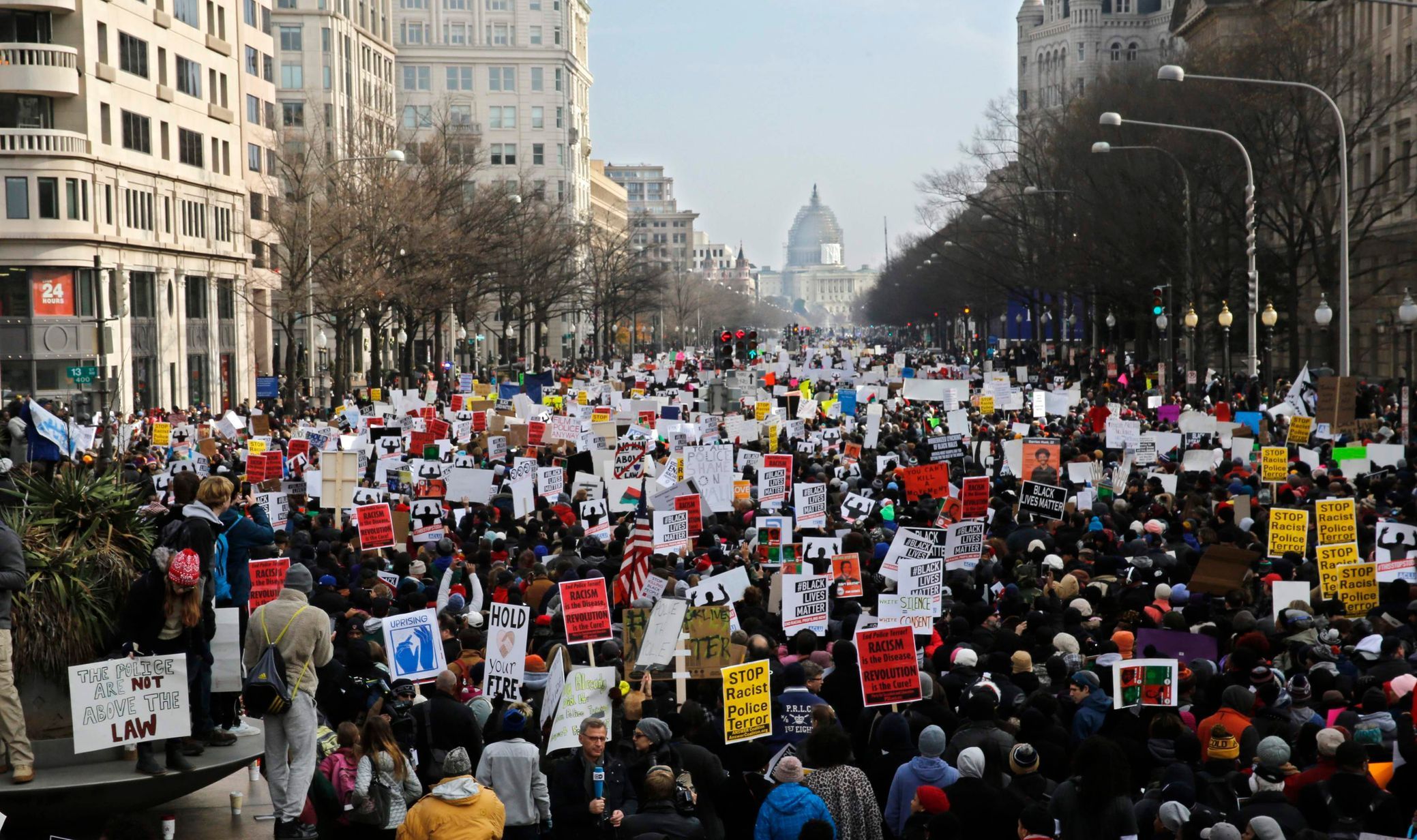 USA - Washington - demonstrace