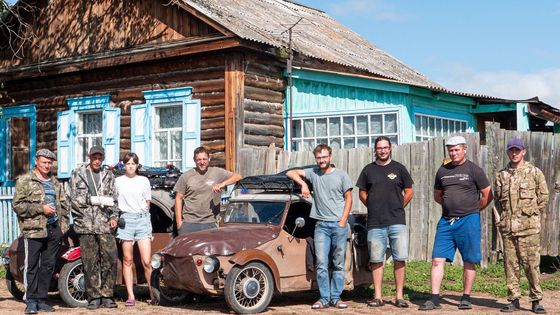 Na tříkolce do Japonska. V Rusku se nestačili divit, co to k nim přijelo