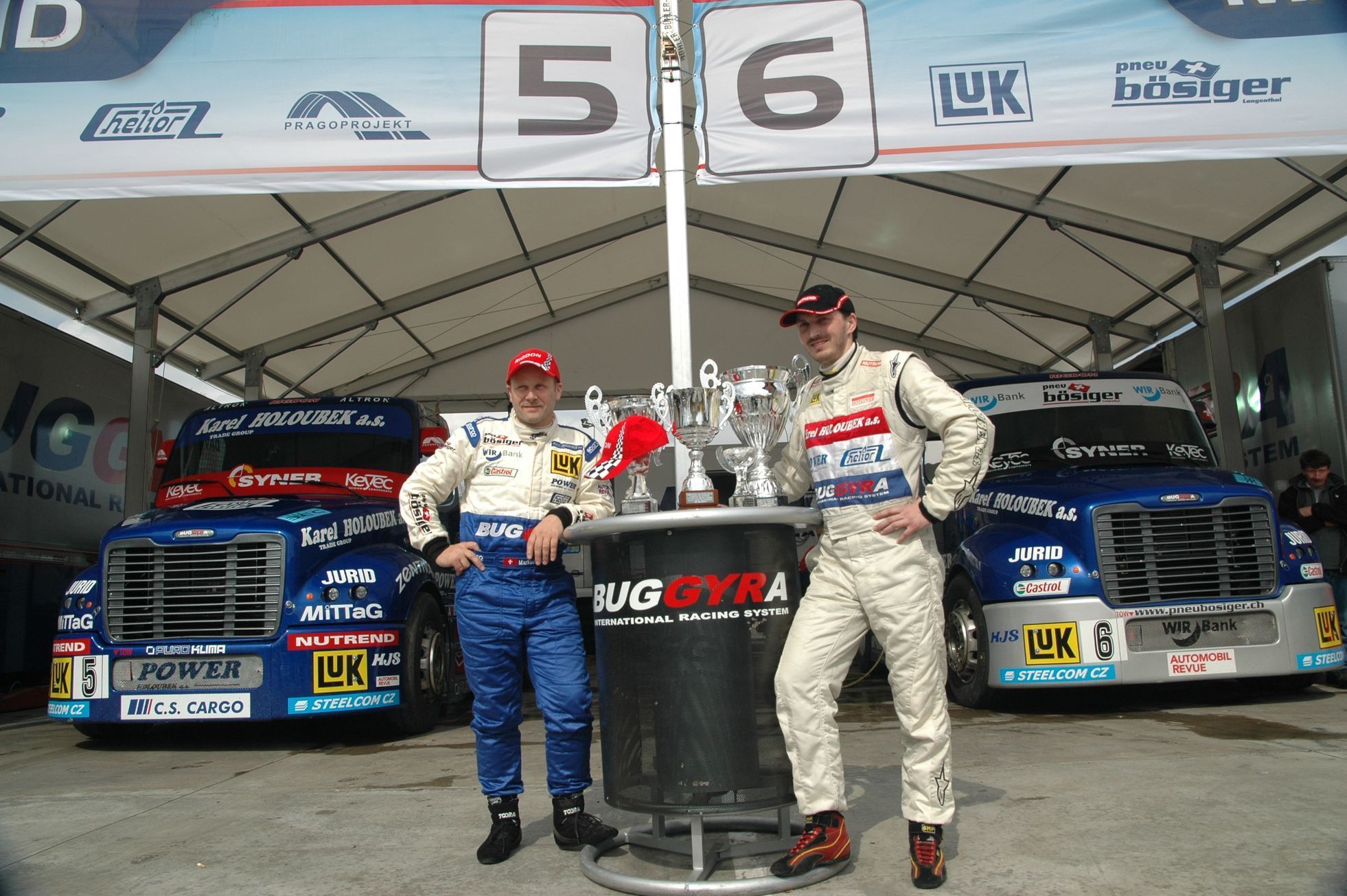 Historie Buggyry: 2007 - Markus Bösiger a David Vršecký