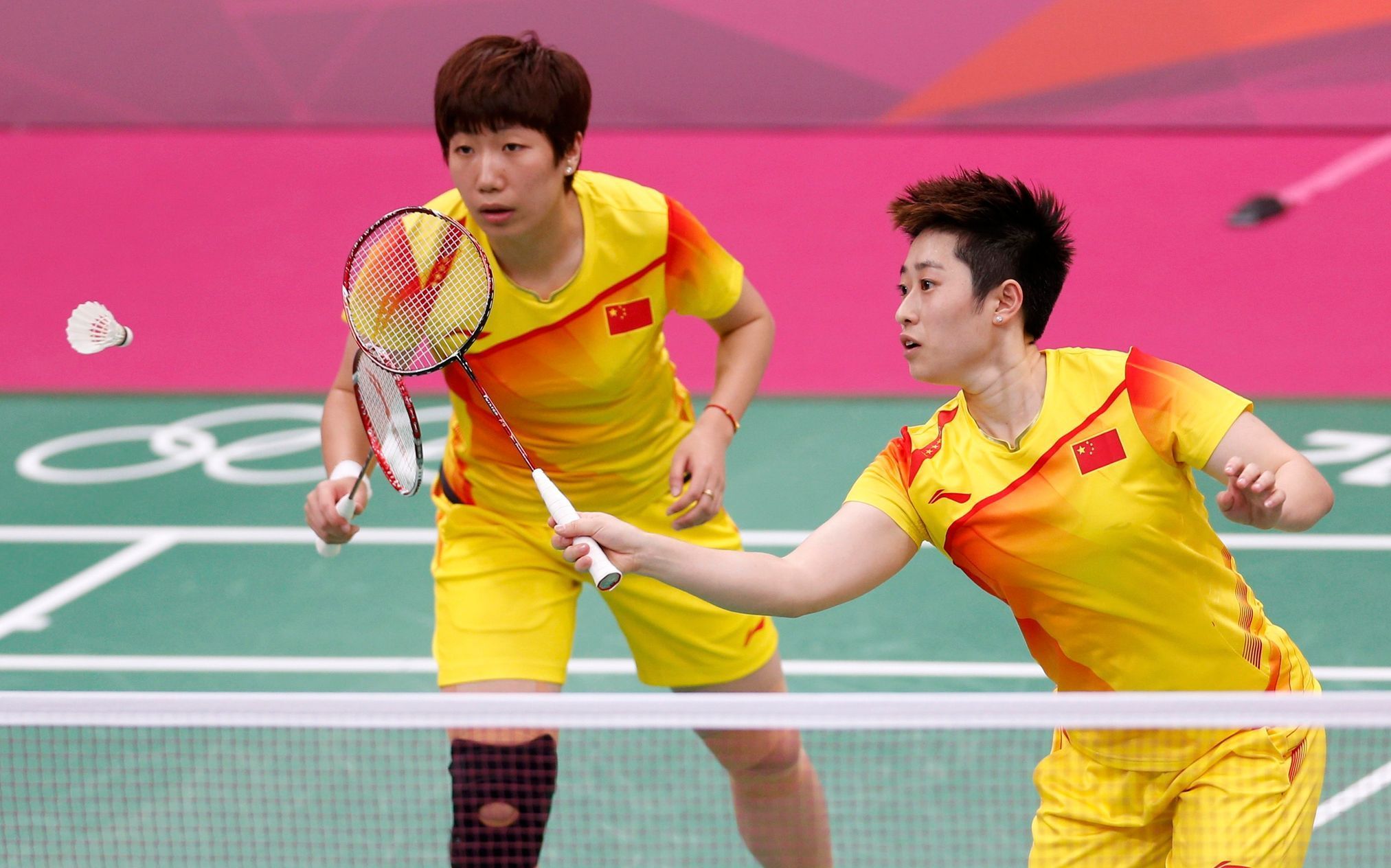 Čínský badmintonový pár, vyloučený z Her v Londýně (Wang Siao-li, Jü Jang)