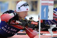 Živě: Fantastický J. T. Bö bere ve sprintu další výhru, nejlepším Čechem Krčmář
