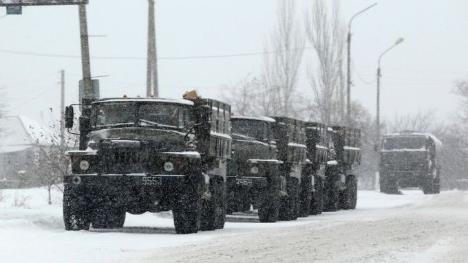 Ještě před začátkem příměří došlo v Donbasu k přesunům vojenské techniky.