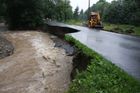 Škody po povodni na Kroměřížsku jdou do milionů