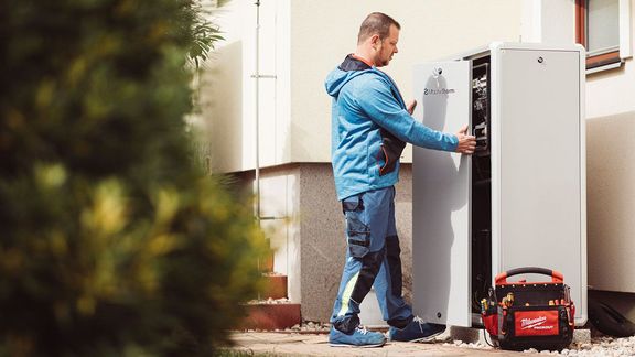 Montáž tepelného čerpadla Master Therm BoxAir Inverter.