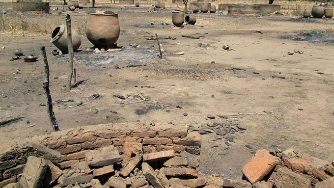 Z vypalování vesnic a válečných zločinů jsou obviňovány vládní milice i povstalecké skupiny