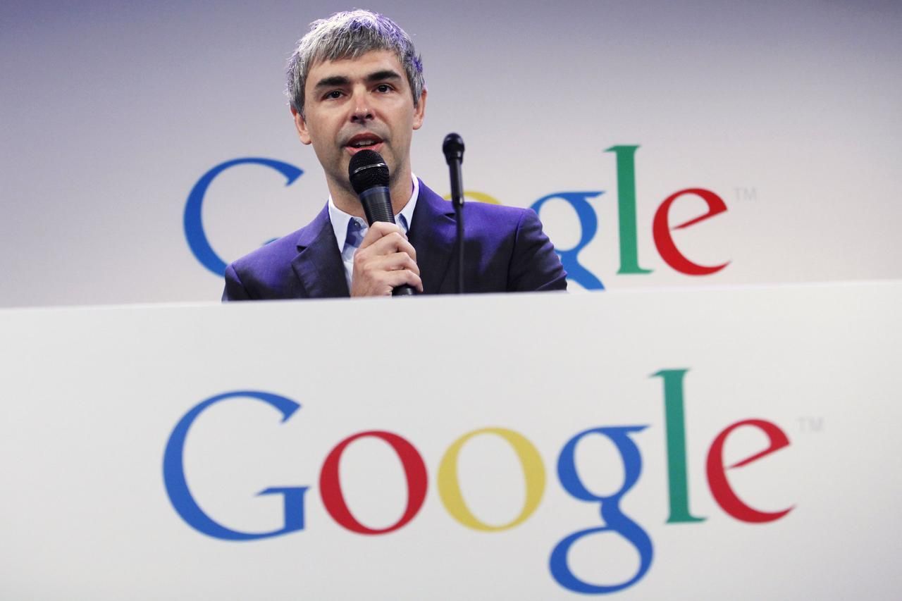 Larry Page, šéf a spoluzakladatel společnosti Google