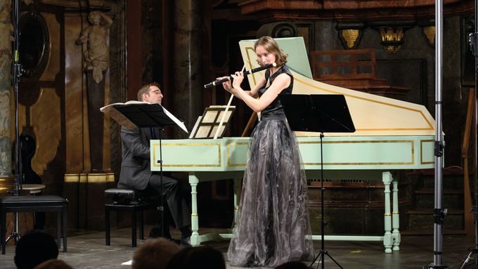 Chaconne pro princeznu natočila Jana Semerádová s cembalistou Erichem Traxlerem.