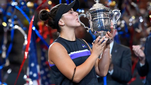 Bianca Andreescuová ve finále US Open 2019
