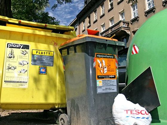 Odpady v Česku Kontejnery