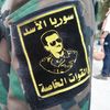 Sýrie - nášivka se syrským prezidentem Bašárem Asadem