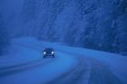 Na severu Česka bude silně sněžit, v Krkonoších a Jeseníkách hrozí laviny