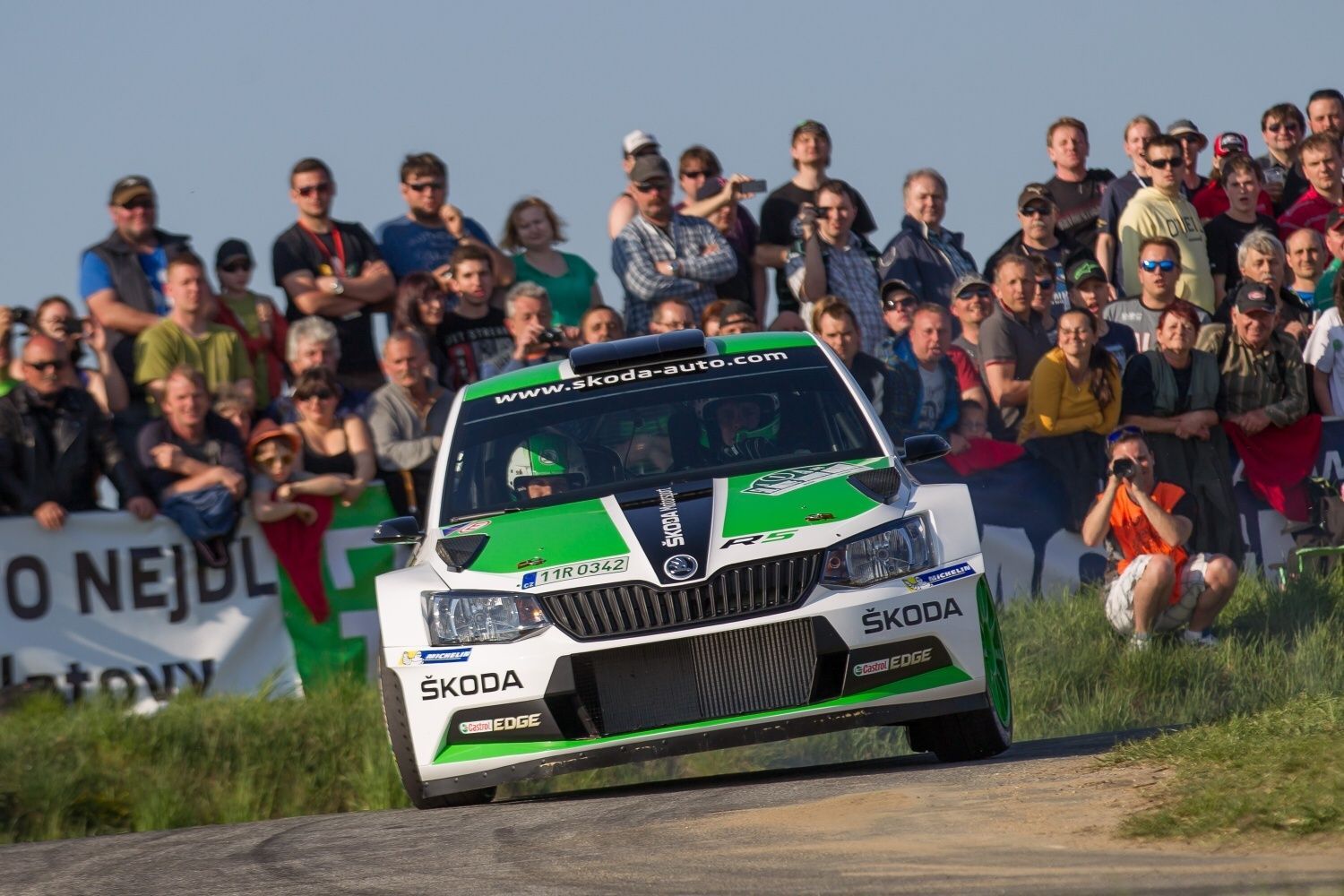 Rallye Šumava Klatovy 2015: Jan Kopecký, Škoda Fabia R5