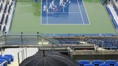 Déšť odložil začátek US Open