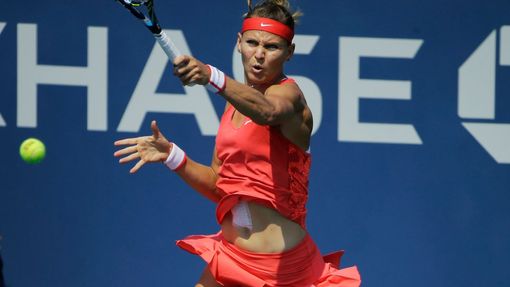 Lucie Šafářová na US Open 2015