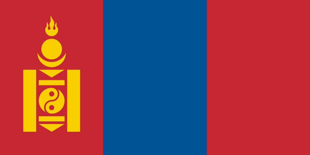 Mongolsko, vlajka