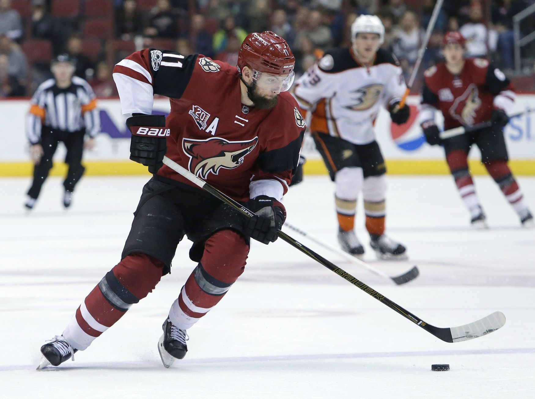 Martin Hanzal, Arizona, NHL 2016/17