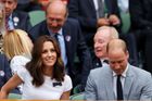 V královské lóži samozřejmě nemohli chybět ani princ William a vévodkyně Kate Middletonová
