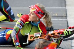 ŽIVĚ Biatlonistky jely sprint, Češkám se nepovedla střelba