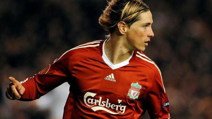 Fernando Torres slaví gól do sítě Lille