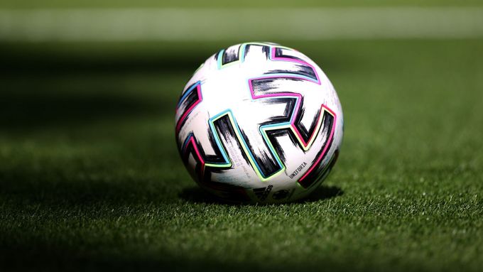 Fotbalový míč, ilustrační foto.