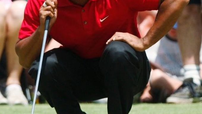 Tiger Woods při jednom z turnajů.