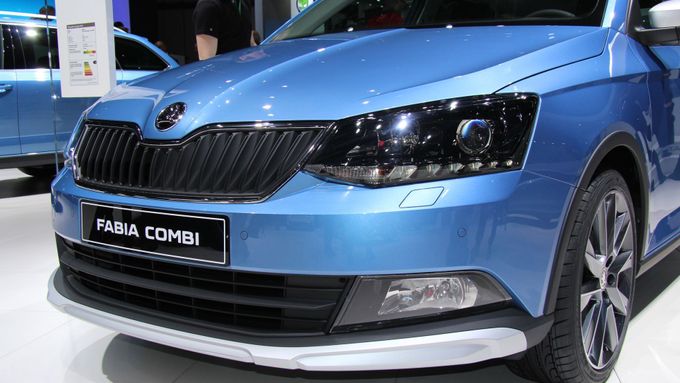 Škoda Fabia Combi v poloterénní verzi Scoutline patří mezi jednu z novinek modelového roku 2017.