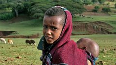 Afrika Etiopie sestra matkou