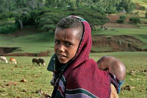 Etiopie si život bez dětské práce nedokáže představit