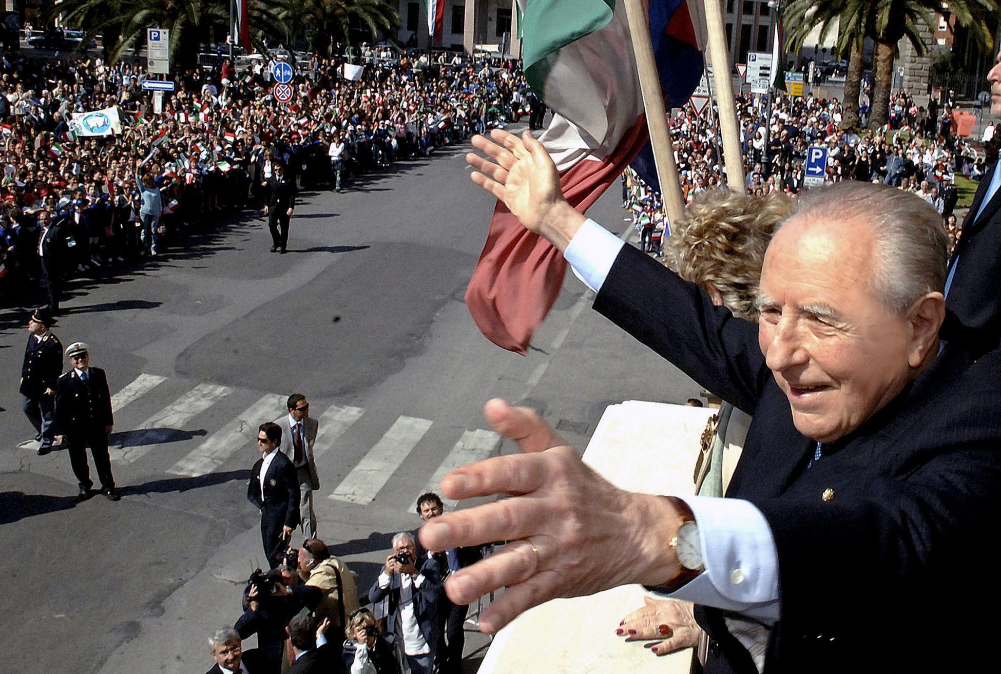 Bývalý italský prezident Ciampi