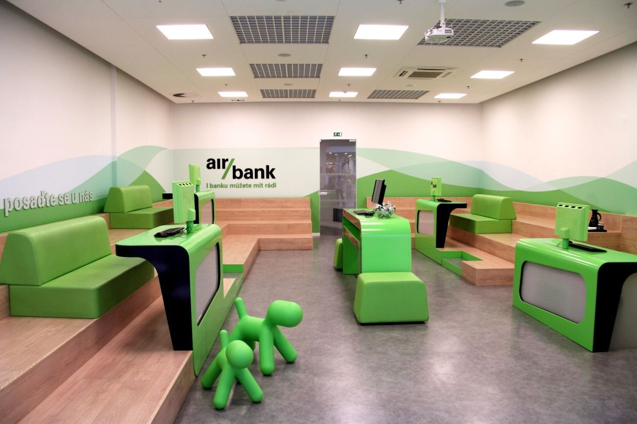 Pobočka Air Bank v Českých Budějovicích