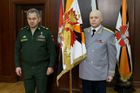 Ruský ministr obrany Sergej Šojgu a šéf ruské GRU Igor Korobov