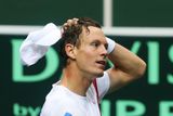 Trenérovi Jaroslavu Navrátilovi se také omluvil pro první kolo Davisova poháru s Austrálií,..