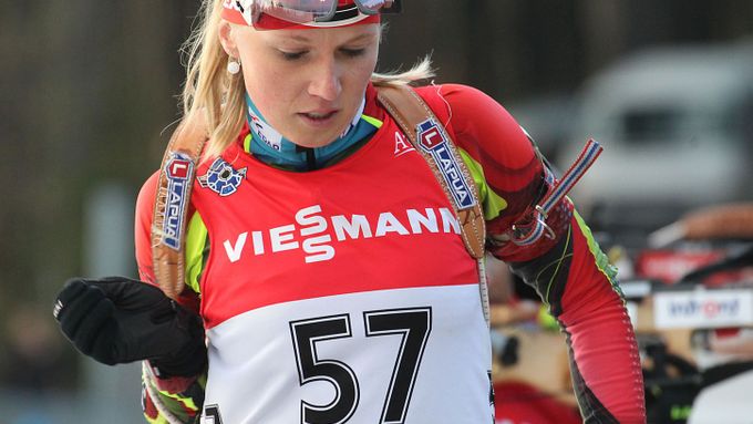 Třiadvacetiletá Eva Puskarčíková je jedním z příjemných překvapení úvodu sezony.