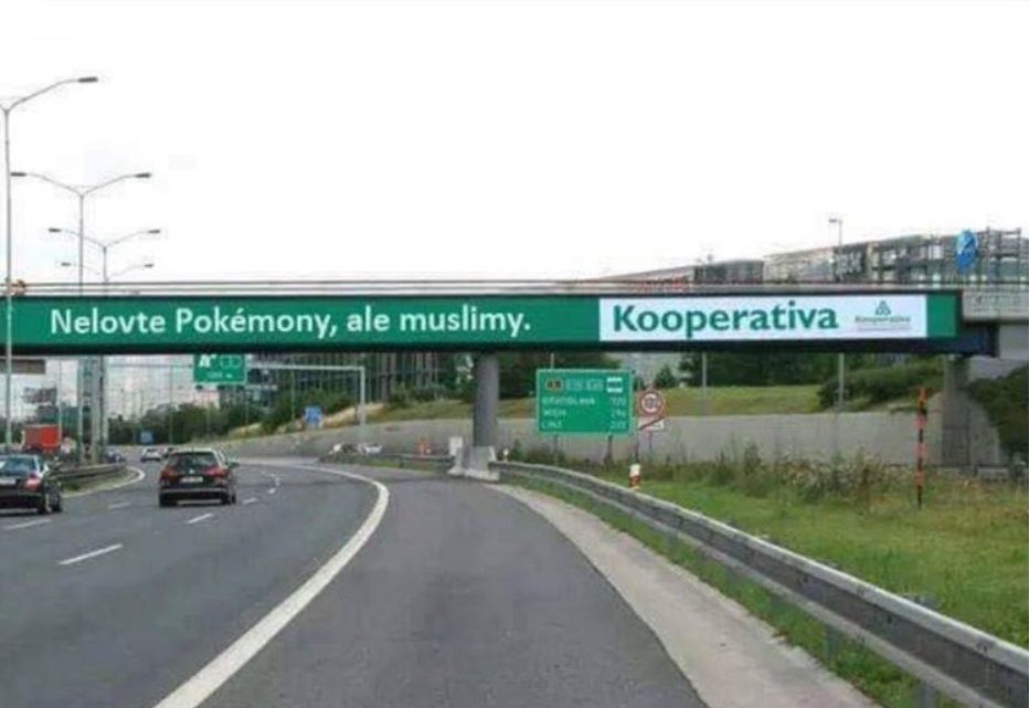 Nelovte Pokémony, ale muslimy