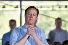 Nový průzkum: Cameron se dostal do těsného vedení