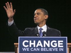 Obama slibuje Američanům změnu.