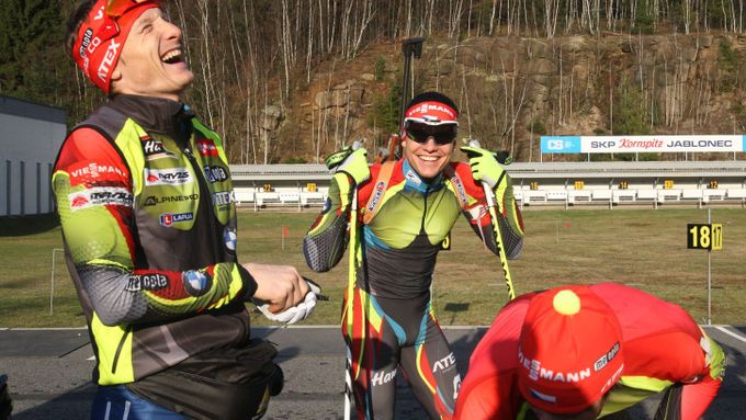 Čeští biatlonisté mají důvod k úsměvu. I do nové sezony vstoupili skvěle.