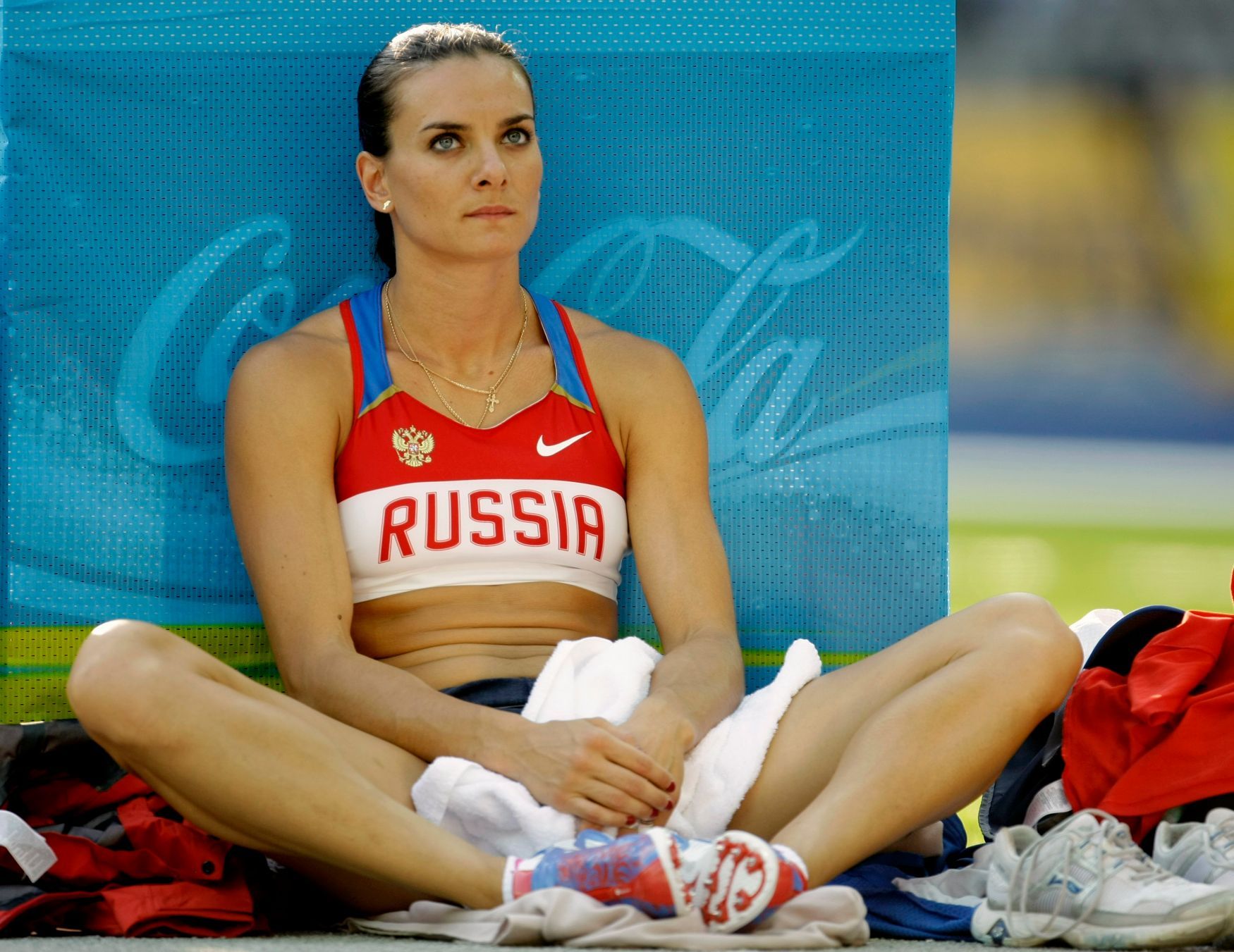 Jelena Isinbajevová, ruská šampionka ve skoku o tyči