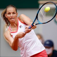 Karolína Plíšková Karolína Plíšková v prvním kole French Open 2020