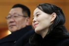 Do Jižní Koreje přiletěla Kimova sestra, na návštěvě olympiády se zdrží tři dny