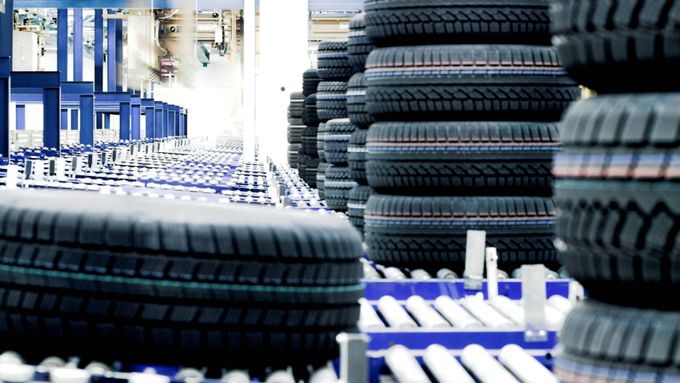 V Otrokovicích vyrábějí přes 20 milionů pneumatik ročně.