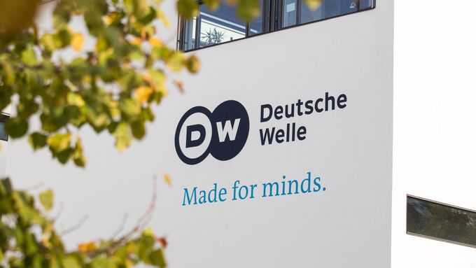 Logo Deutsche Welle.