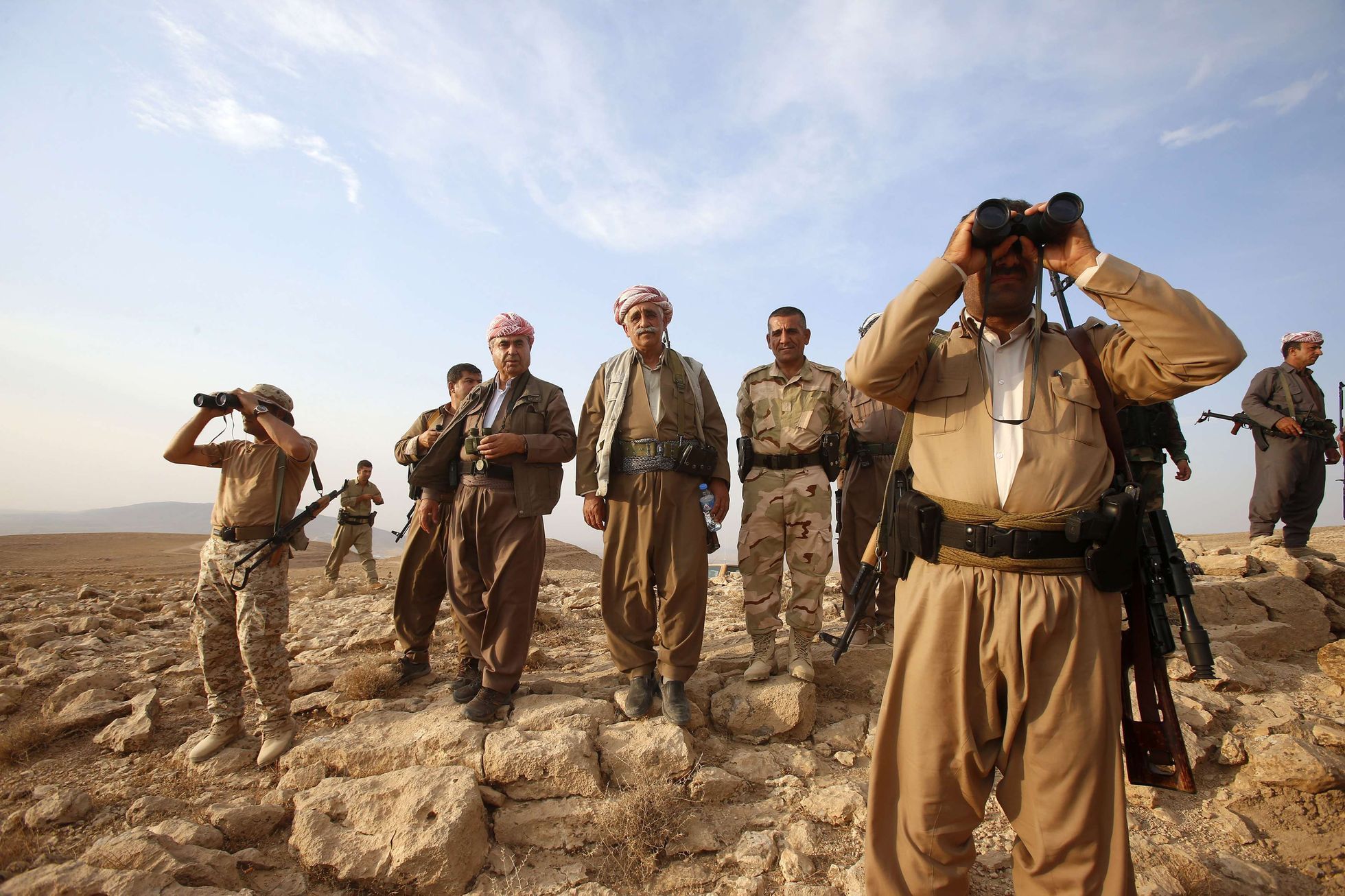 irák - kurdské milice