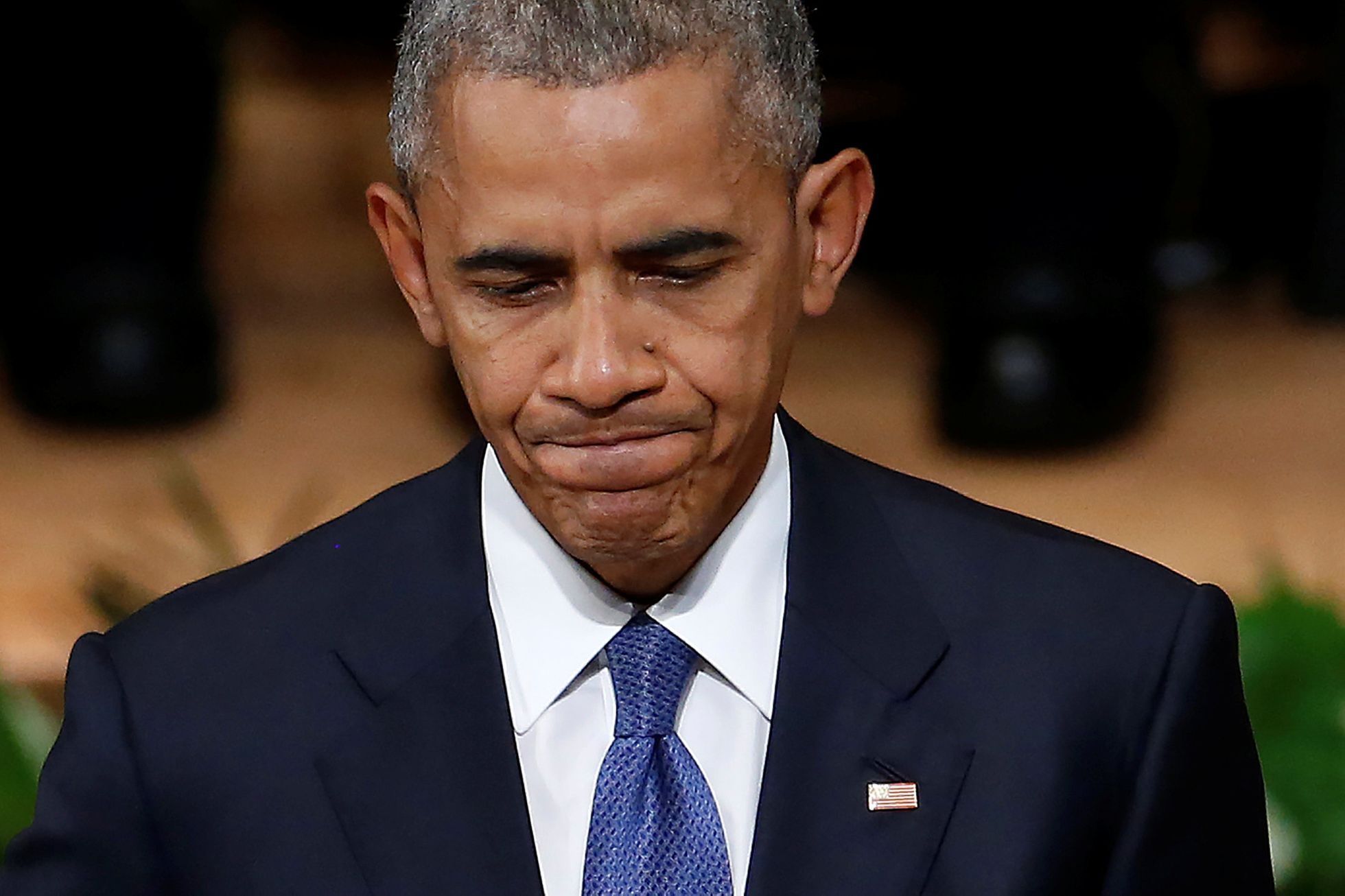 Americký prezident Barack Obama uctil památku policistů v Dallasu