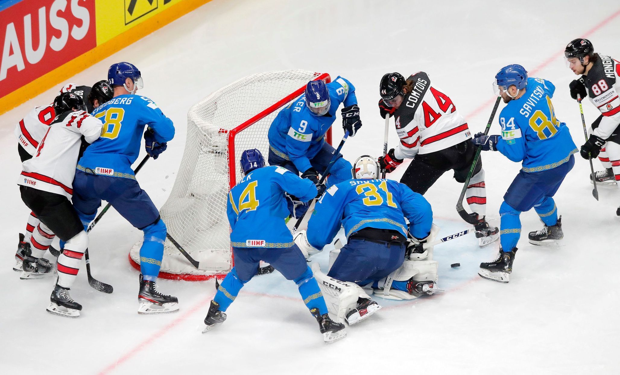 IIHF World Ice Hockey Championship 2021 - Group B - Kazakhstan v Canada