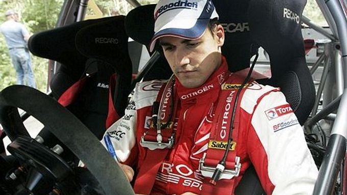 Daniel Sordo za volantu Citroënu C4 WRC.