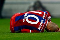 Robben se po 16 minutách znovu zranil, skončila mu sezona