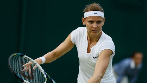Lucie Šafářová na Wimbledonu 2015